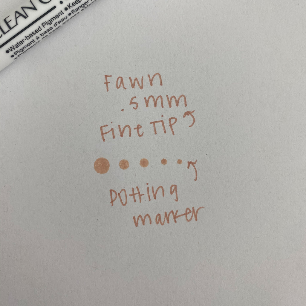 Fawn Tan Dotting Marker - Dual Sided